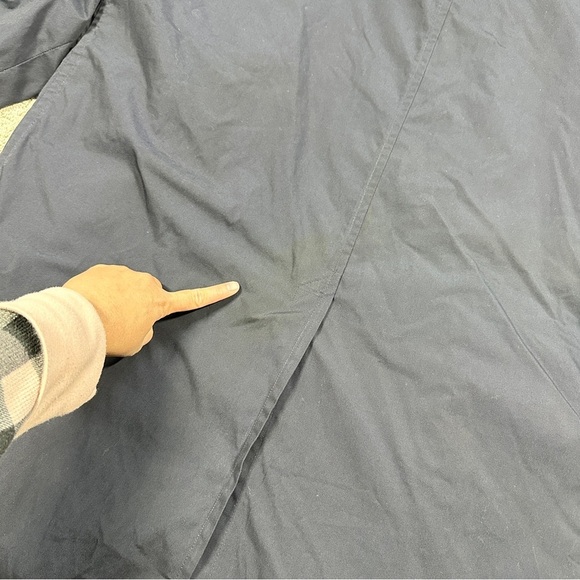 US Air Force All Weather Trench Coat Removable Sherpa Liner in Blue AF 1600 44S - Picture 16 of 16